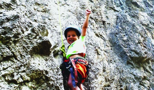  Escalada de niños 